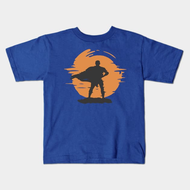 The Last Hero Kids T-Shirt by madmonkey